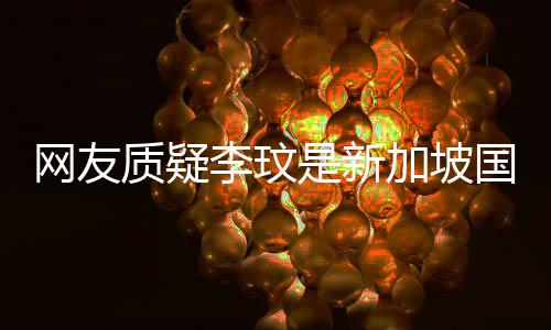 本怼李玟香港质疑尊回中国网友人是新国籍加坡